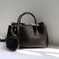 Full-Grain Leather bag | All black