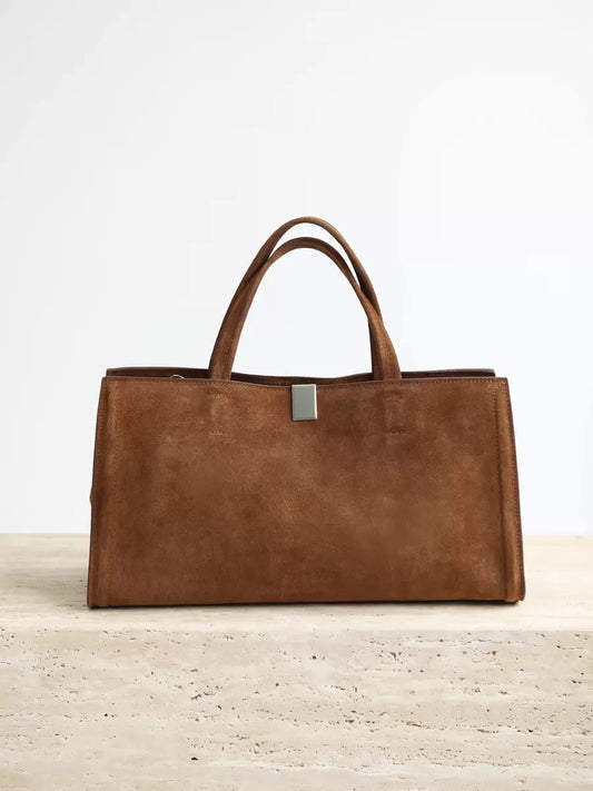 Leather Tote Bag |  Full-Grain Cowhide Work Bag for Women | Brighton
