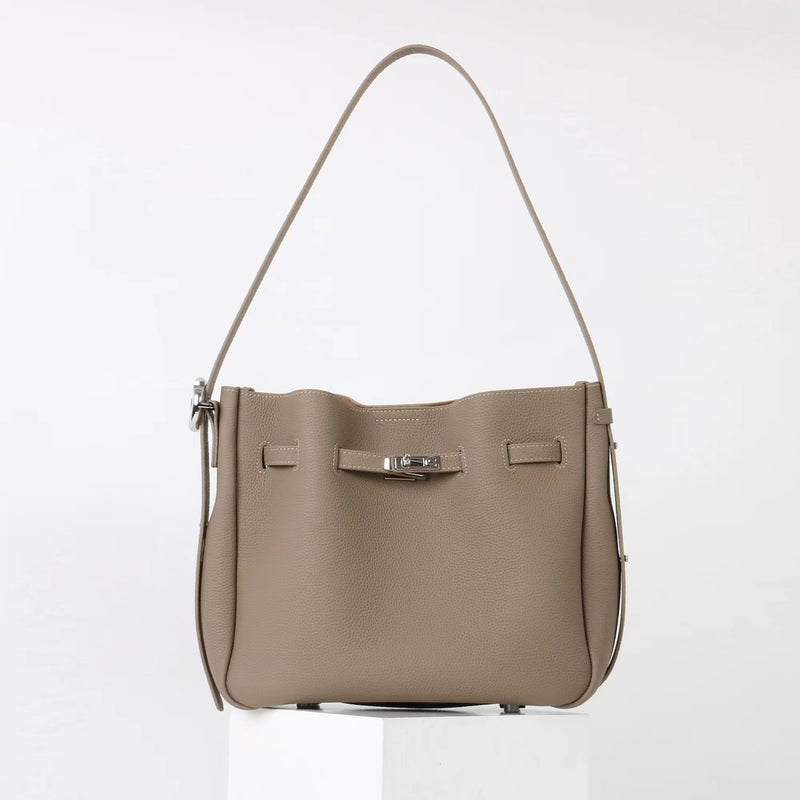 Full-Grain Leather Bag | Follow you