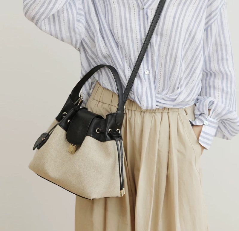 Linen Canvas and Full-Grain Leather | Belmont