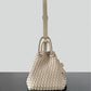 Full-Grain Leather and Satin-Finish Woven Nylon | Hira Air Bag