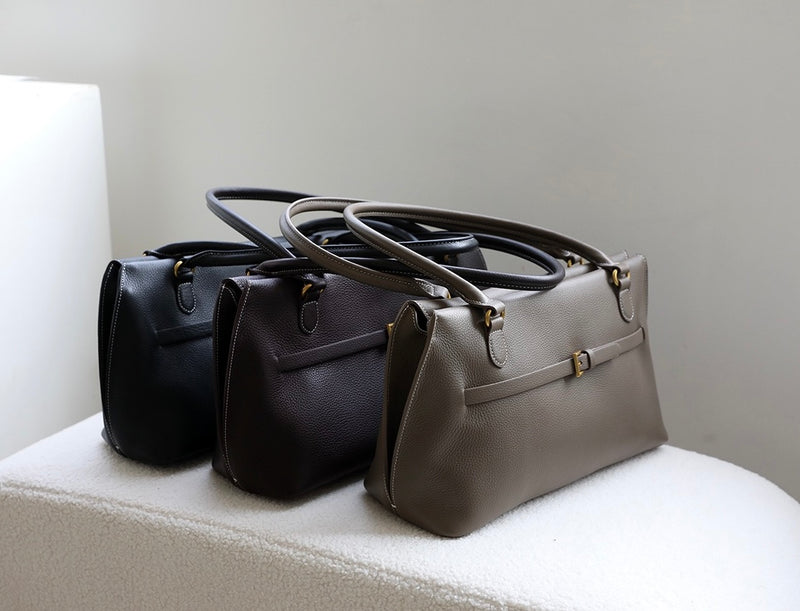 Full-Grain Leather Bag | Clémence