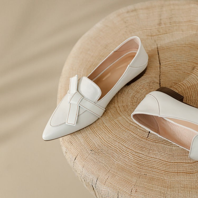 Leather shoes | Butterfly orchid