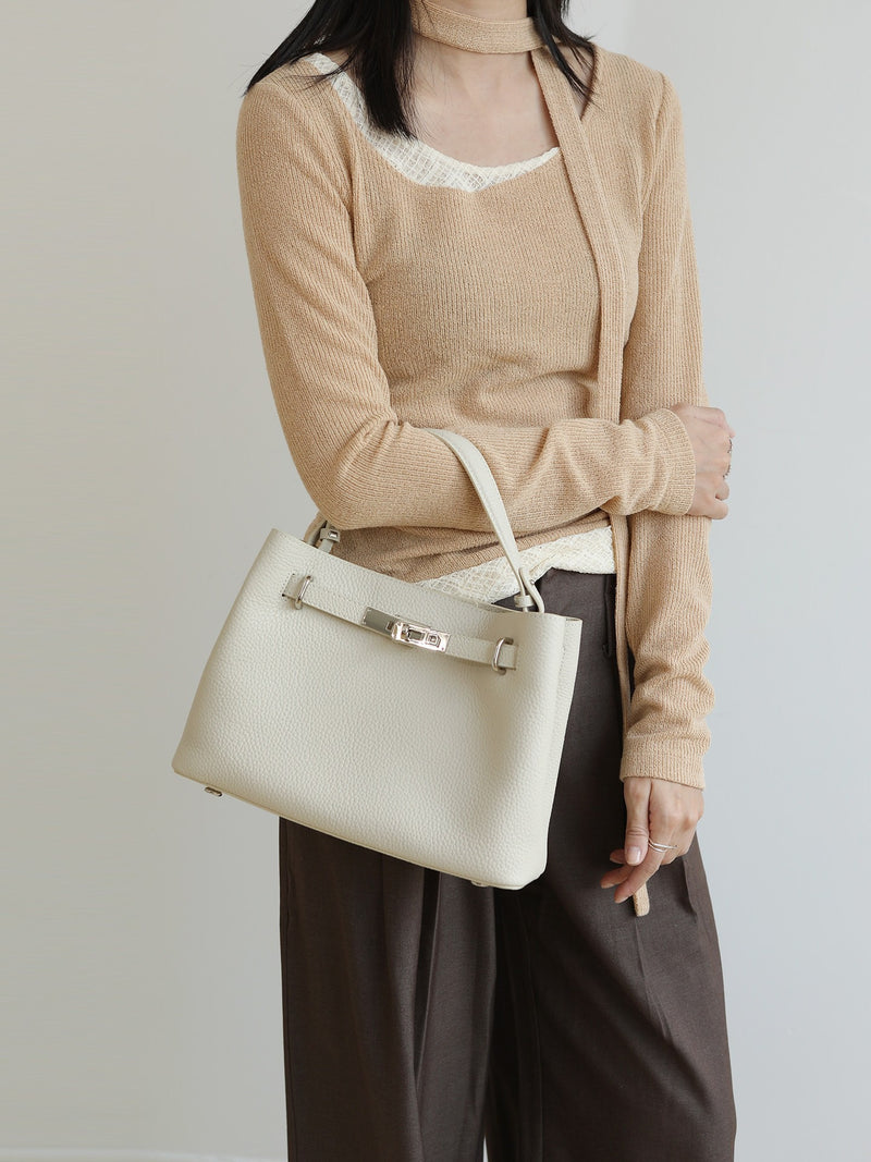 Full-Grain Leather Bag |  Astra Tote
