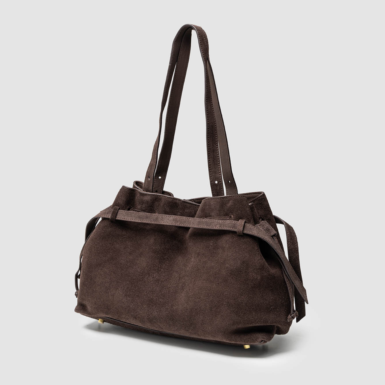 Designer Series | Full-grain leather | Terra Suede Bag