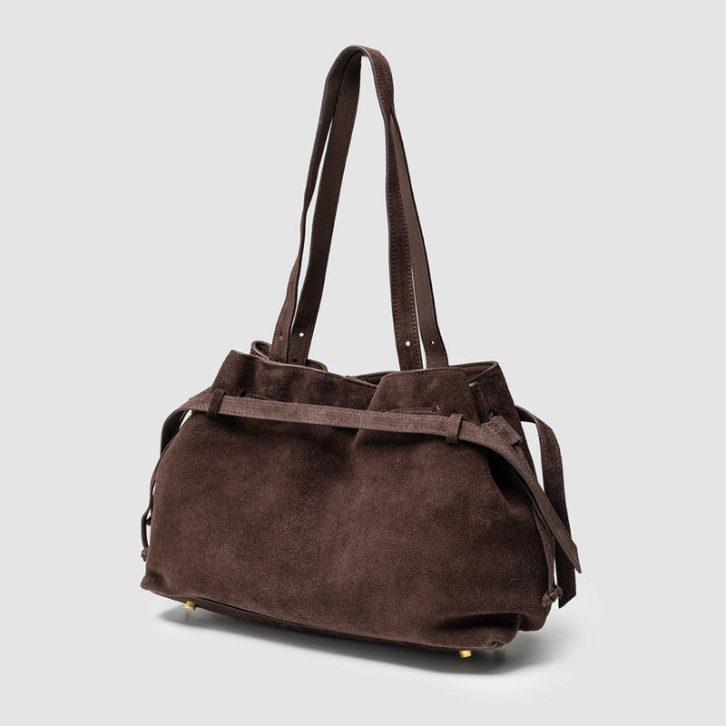 Designer Series | Full-grain leather | Terra Suede Bag