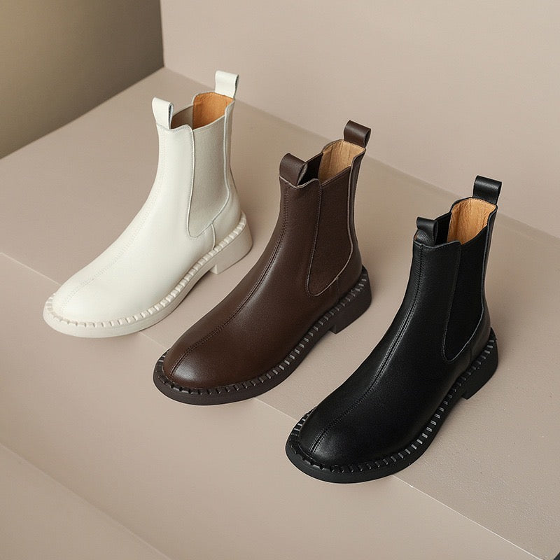 Leather boots | Pure world