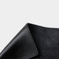 Full-grain leather and Natural cotton-linen fabric Bag