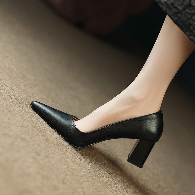 Leather shoes | Quiet