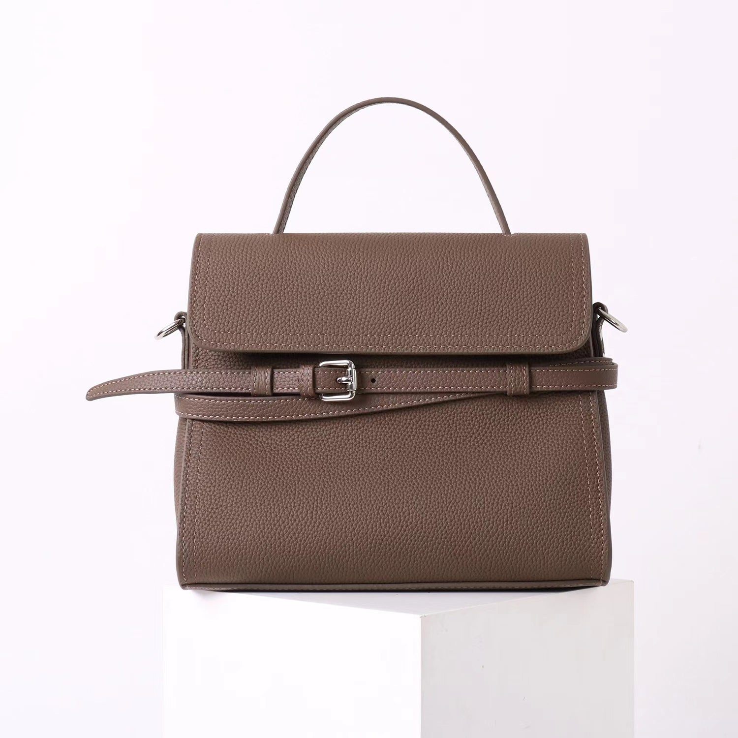 Full-Grain Leather Bag | Tieda