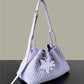 Full-Grain Leather and Satin-Finish Woven Nylon | Hira Air Bag