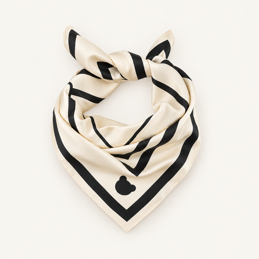 Logical Thinking | Exclusive Design Silk Twill Scarf