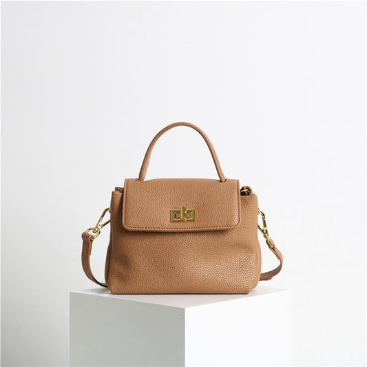 Full-Grain Leather Bag | Wind bell