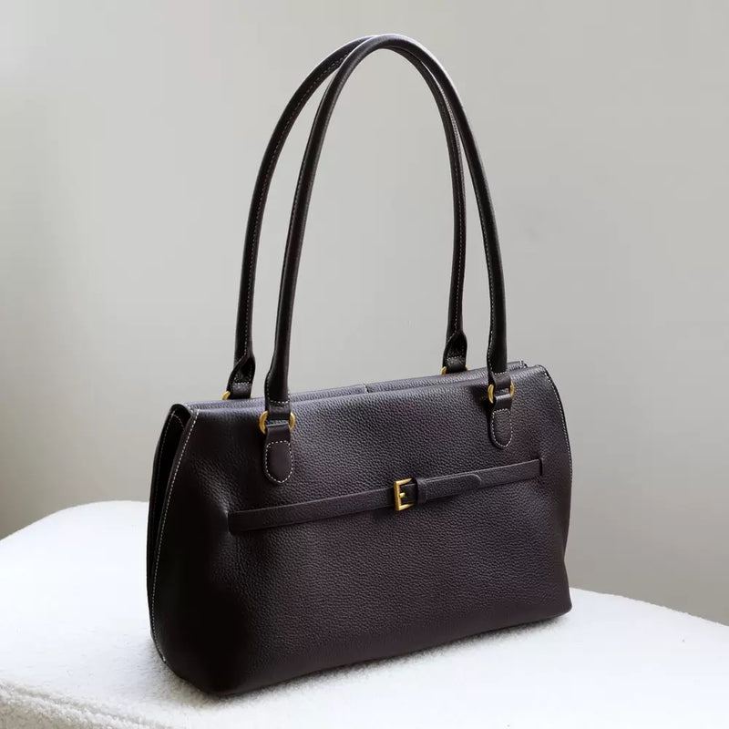 Full-Grain Leather Bag | Clémence