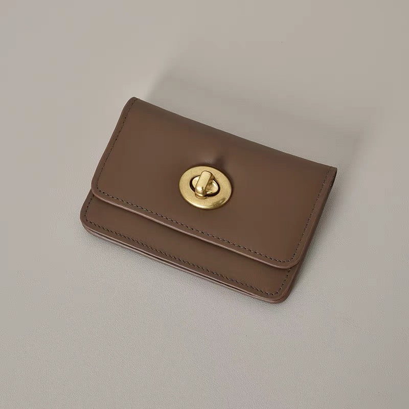 Cowhide leather wallet | classic melody