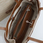 Linen Canvas and Full-Grain Leather | Dune