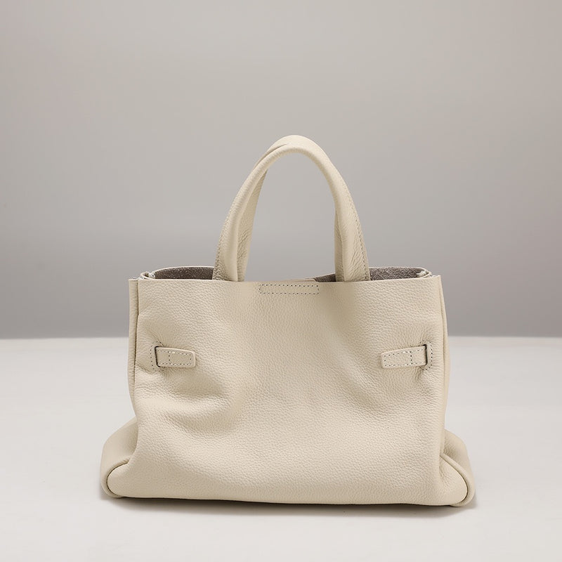 Full-Grain Leather Bag | Clouds