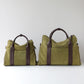 The Sawyer｜Suede bag  | Full-Grain Leather Bag