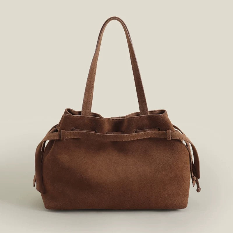 Designer Series | Full-grain leather | Terra Suede Bag