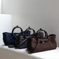 Full-grain leather | Suede Bag | Lynx
