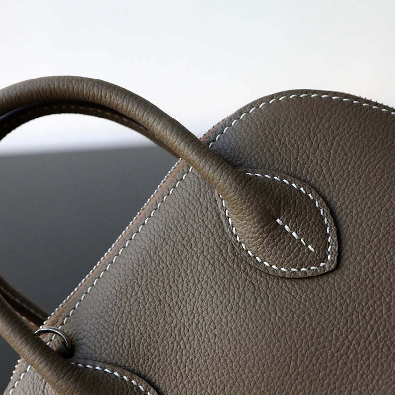 Full-Grain Leather bag | Sea shell