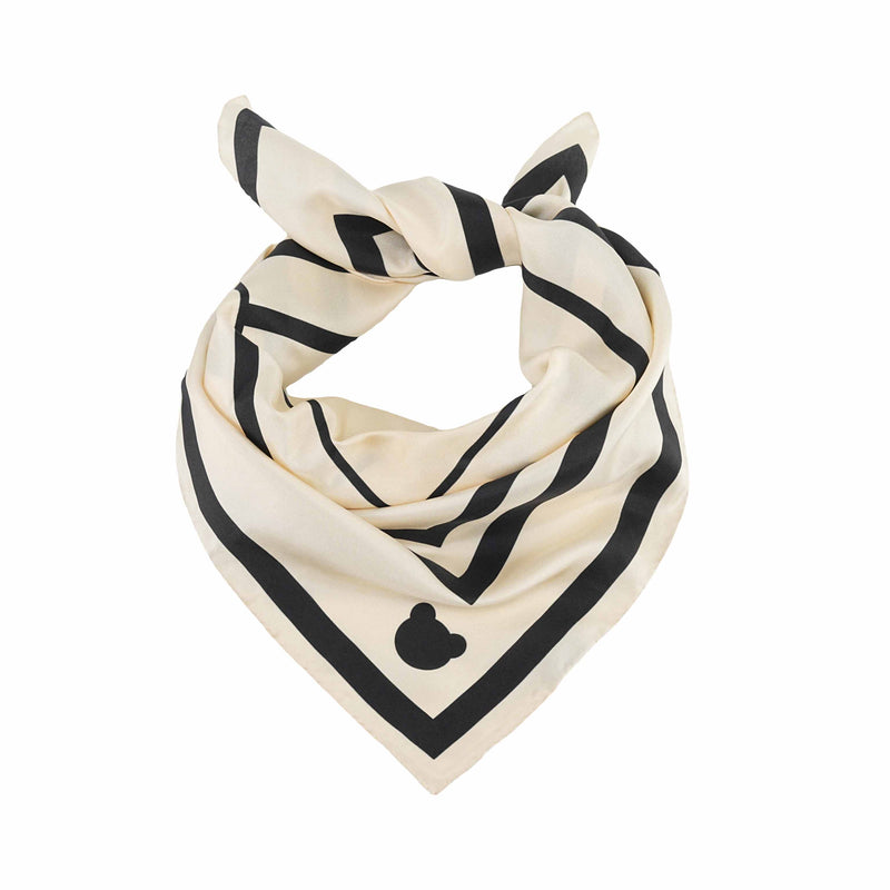 Exclusive design twill silk scarf | Logical thinking