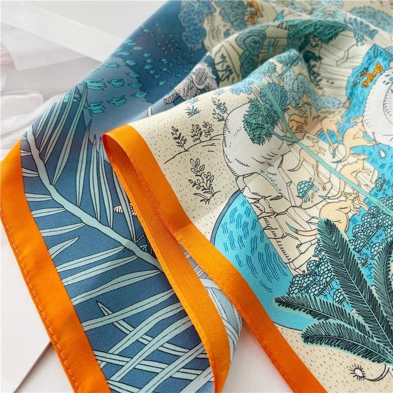 Silk scarf