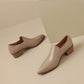Leather shoes