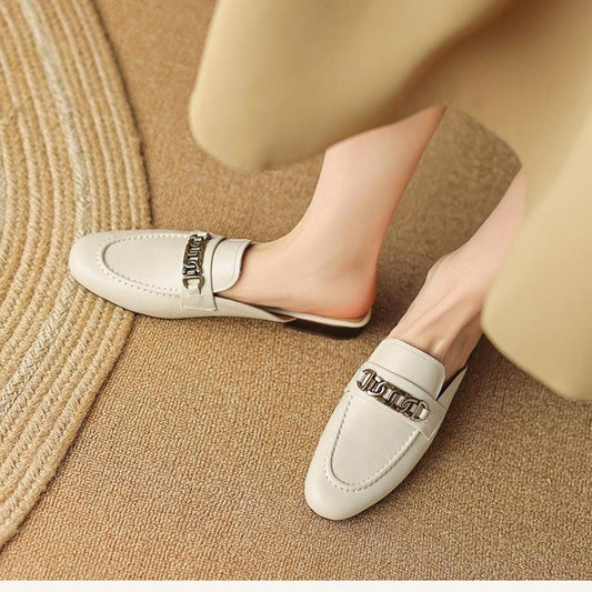 Leather shoes