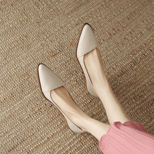 Leather shoes