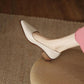 Leather shoes