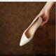 Leather shoes