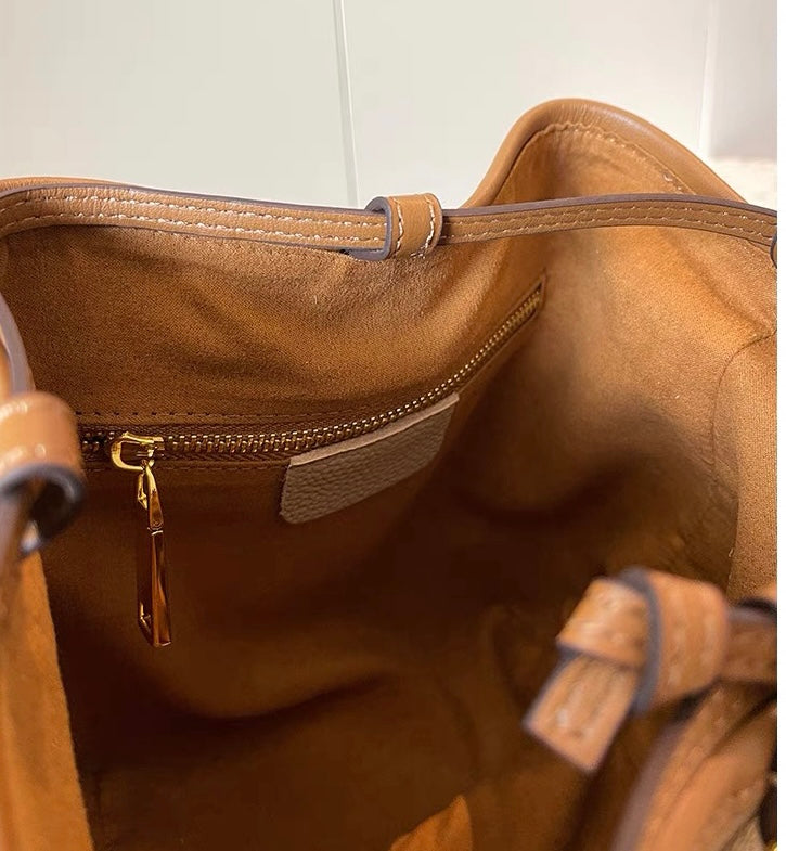 Full-Grain Leather bag / Togo cowhide