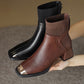 Leather shoes