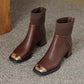 Leather shoes