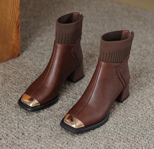 Leather shoes