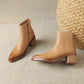 Leather shoes