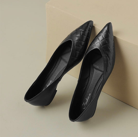 Leather shoes