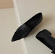 Leather shoes