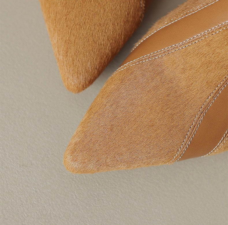 Leather shoes