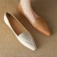 Leather shoes / lotus