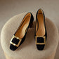 Leather shoes