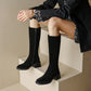 Leather boots