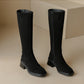Leather boots
