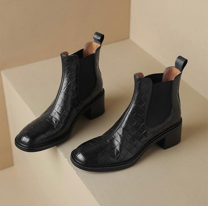 Leather shoes