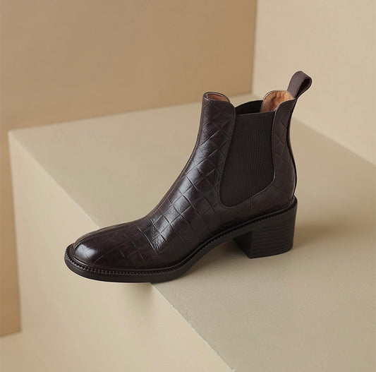 Leather shoes