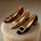 Leather shoes