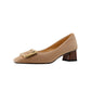 Leather shoes