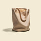 Full-Grain Leather bag | bucket handbag