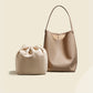 Full-Grain Leather bag | bucket handbag